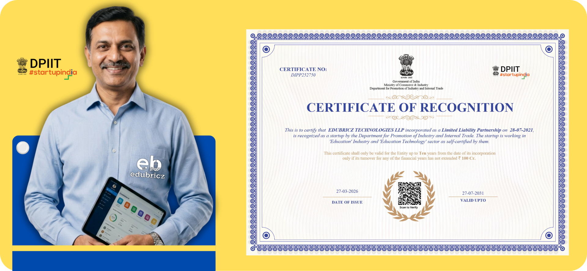 Recognition - Edubricz Educational ERP Solutions